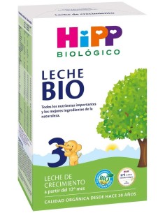 Leche 3 Crecimiento 500Gr. Bio de Hipp 2