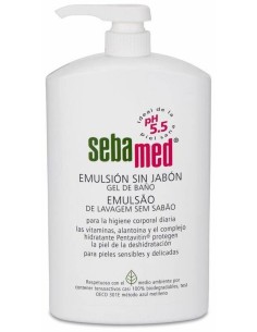 Emulsion Sin Jabon Gel De Baño 1L. Sebamed 2
