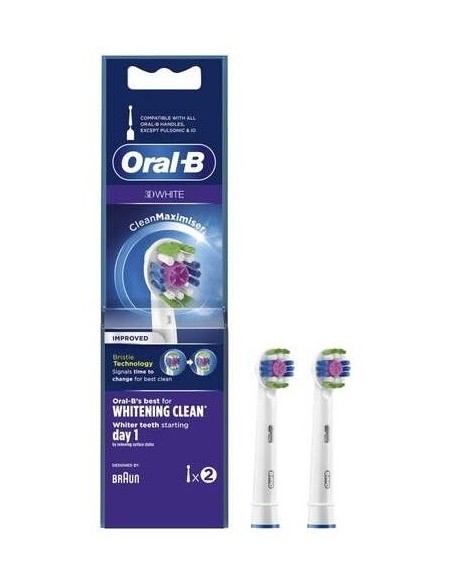 Oral-B Recambio Cepillo Elec 3D White 2 Un de Oral-B