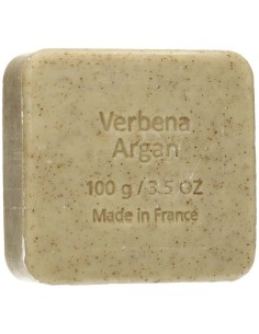 Jabon Exfoliante Argan-Verbena Pastilla 100Gr. Bio de Savon Du Midi 2