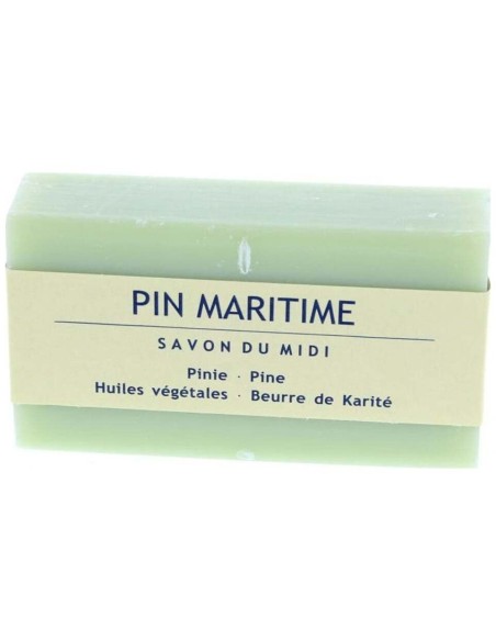 Jabon En Pastilla De Pino Maritimo 100Gr. Bio de Savon Du Midi