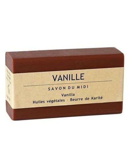 Jabon En Pastilla De Vainilla 100Gr. Bio de Savon Du Midi