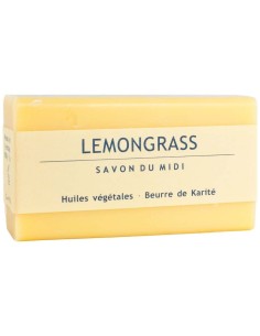 Jabon En Pastilla De Lemongrass 100Gr. Bio de Savon Du Midi 2