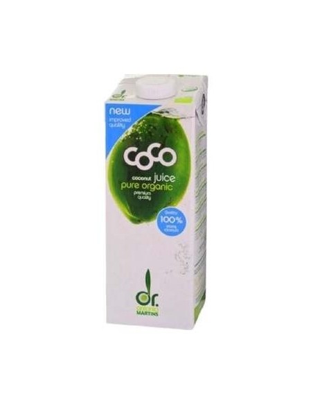 Coco Drink Natural Agua De Coco 1Lt. Bio de Dr. Martins