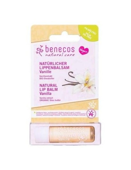 Balsamo Labial Vegano Vainilla Natural 4,8Gr. de Benecos