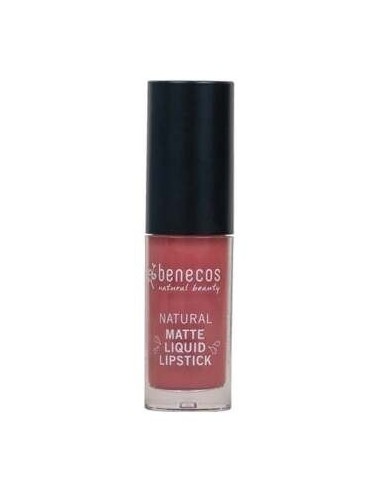 Barra Mate de Labios Líquida Rosewood Romance, 5ml de Benecos