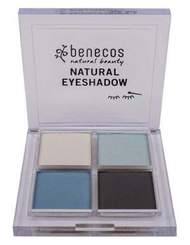 Sombra Quattro True Blue 9Gr. Vegano de Benecos