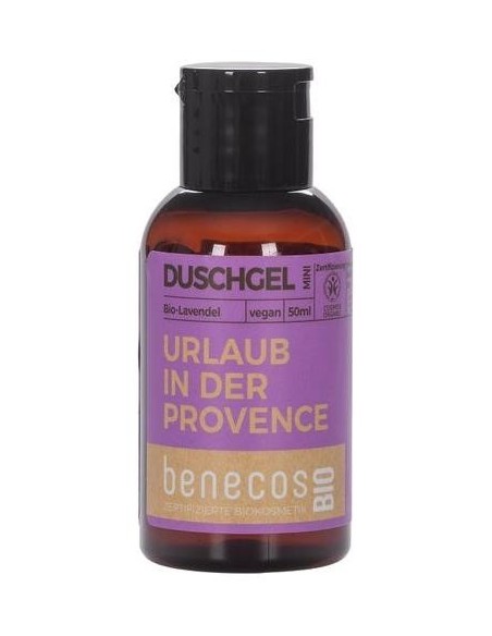 Gel De Baño Lavanda Mini Viaje 50Ml. Bio Vegano de Benecos
