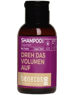Champu Volumen Uva Mini Viaje 50Ml. Bio Vegano de Benecos 2