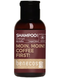 Champu Energizante Cafe Mini Viaje 50Ml Bio Vegano de Benecos 2