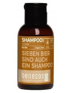 Champu Unisex Cerveza Mini Viaje 50Ml. Bio Vegano de Benecos 2