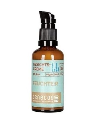 Crema Facial Piel Normal Y Seca Karite 50Ml. Bio de Benecos