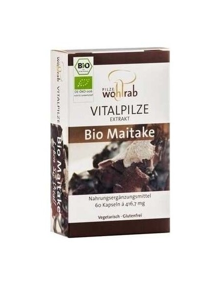 Maitake Bio 60Cap. de Pilze Wolhrab