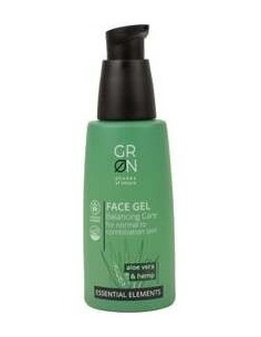 Gel Facial Equilibrante Acido Hialurónico,  Aloe y Cáñamo,50ml Essential Elements de Grn 2