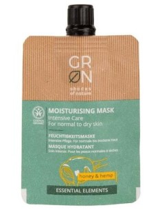 Mascarilla Hidratación Intensa Miel y Cáñamo,40ml Essential Elements de Grn 2