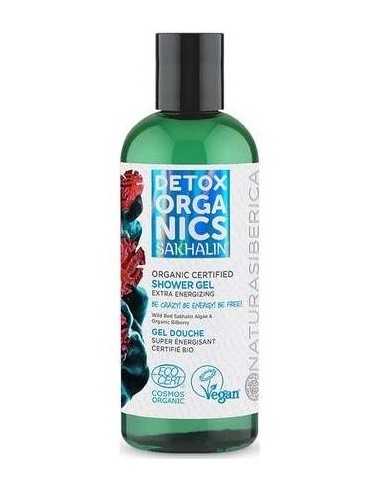 Detox Gel De Ducha Extraenergizante 260Ml. Eco de Natura Siberica