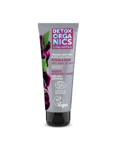 Detox Exfoliante Y Mascarilla Negra 2 En 1 75M Eco de Natura Siberica