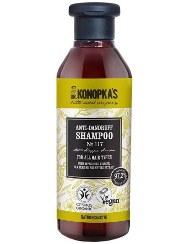 Champu Anticaspa Todo Tipo De Cabello 280Ml. Vegan de Dr. Konopka´S