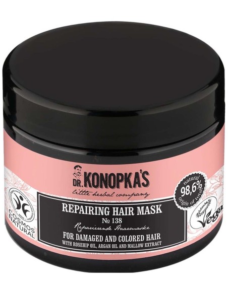 Mascarilla Reparadora Cabello Dañao Y Teñido 300Ml de Dr. Konopka´S