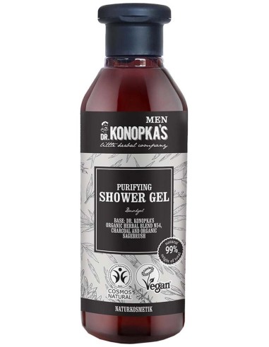 Men Gel De Ducha Purificante 280Ml. Vegan de Dr. Konopka´S