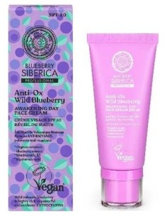 Anti-Ox Wild Blueberry Crema Dia Vigorizante 50Ml de Natura Siberica 2