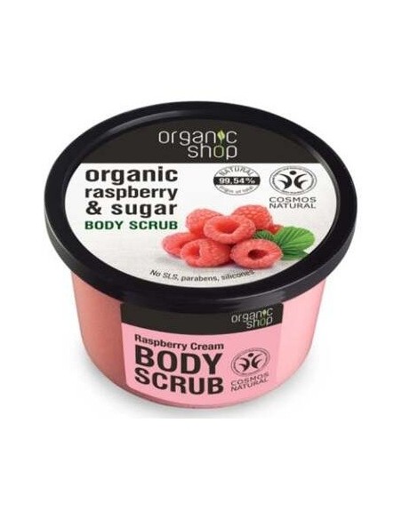Exfoliante Corporal Regeneradora Frambuesa 250Ml. de Organic Shop