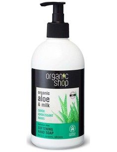 Jabon De Manos Suavizante Aloe-Leche 500Ml. de Organic Shop 2