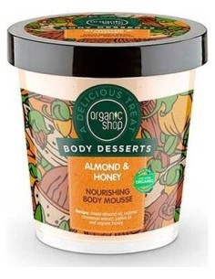 Mousse Corporal Nutritiva  Almendra-Miel 450Ml. de Organic Shop 2