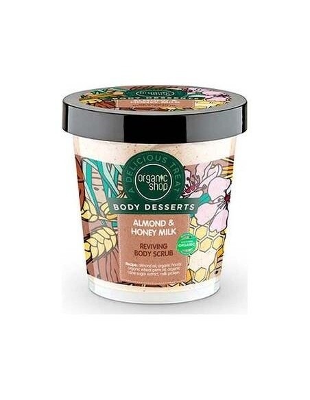 Exfoliante Corp Estimul Almendra-Leche -Miel 450Ml de Organic Shop