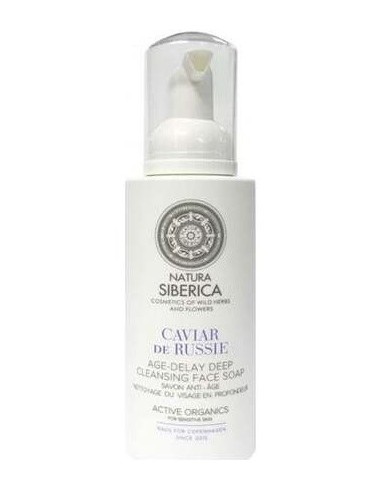 Jabon Facial Limpieza Profunda Caviar Rusia 175Ml. de Natura Siberica