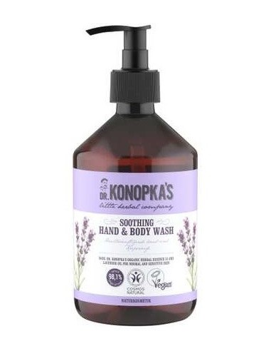 Jabon De Manos Y Cuerpo Calmante 500Ml. Vegan de Dr. Konopka´S