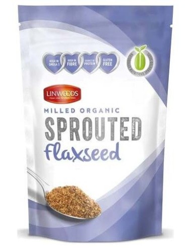 Semillas De Lino Germinadas Molidas 200Gr. Bio de Linwoods