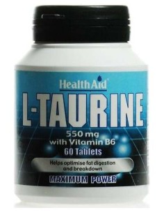L-Taurina 60Comp. Health Aid de Health Aid 2