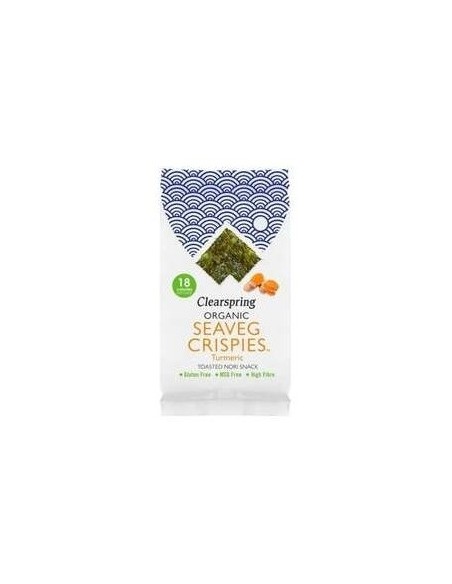 Alga Nori Con Curcuma Snack 4Gr. de Clearspring