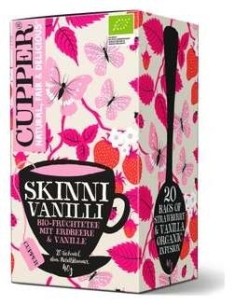 Fresa Y Vainilla  Infusion 20Bolsitas. Bio Vegan de Cupper 2
