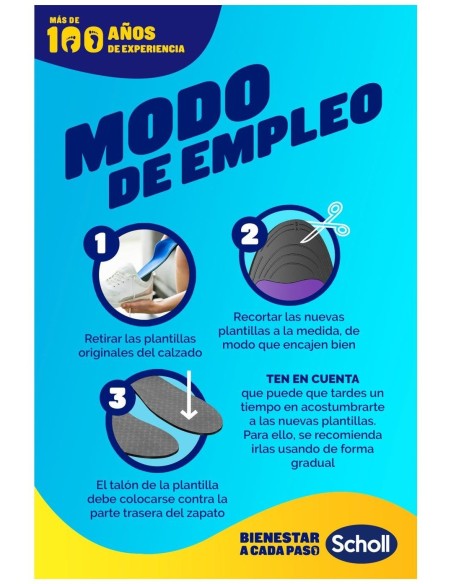 Scholl Plantilla Fascitis Plantar T/S 37-39,5 2 Un de Scholl