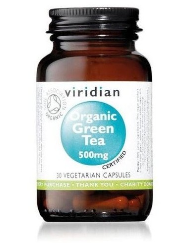 Te Verde Organico 500Mg 30Vcap. de Viridian
