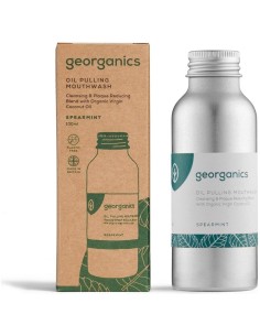 Enjuage Bucal Con Aceite Hierbabuena 100Ml. de Georganics 2