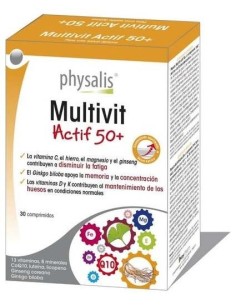 Multivit Actif 50+ de Physalis 2