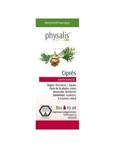 Esencia Cipres 10Ml. Bio de Physalis