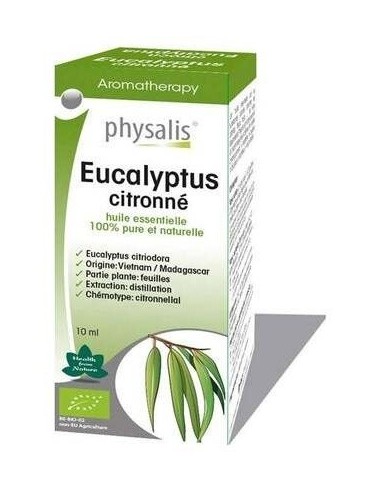 Esencia Eucalipto Citronado 10Ml. Bio de Physalis