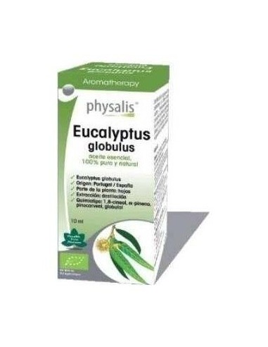 Esencia Eucalipto Globulus 10Ml. Bio de Physalis