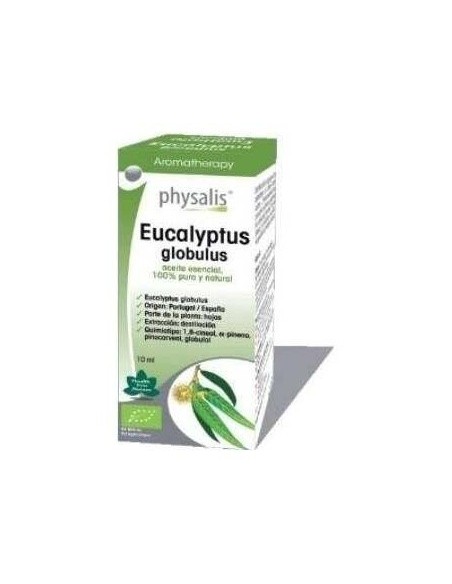 Esencia Eucalipto Globulus 10Ml. Bio de Physalis