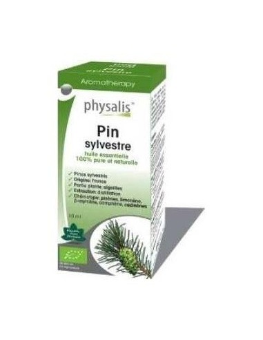 Aceite Esencial Pino Silvestre 10Ml. Bio de Physalis