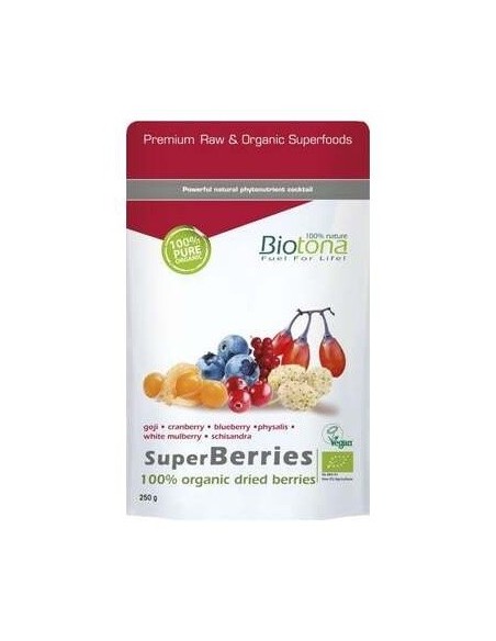 Superberries Organic Dried Berries de Biotona