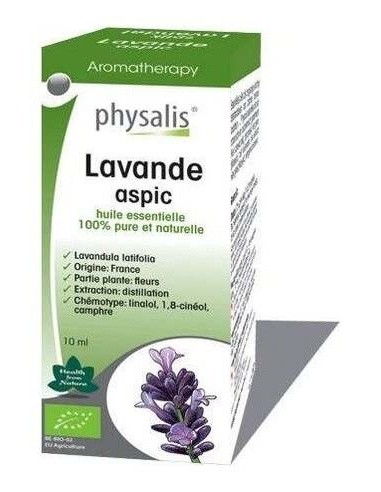 Esencia Lavanda (Spica) 10Ml. Bio de Physalis
