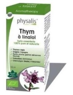 Esencia Tomillo Linalol 10Ml. Bio de Physalis 2