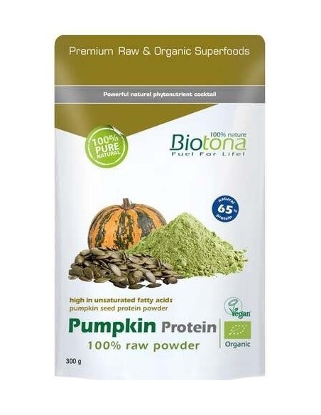 Pumpkin Protein Raw Proteina De Calabaza 300Gr Bio de Biotona