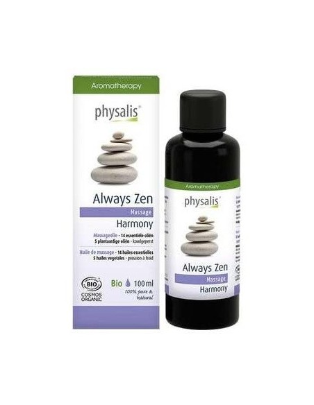 Always Zen Harmony Aceite Masaje 100Ml. Bio de Physalis