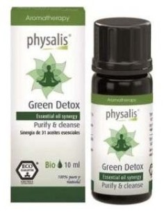 Green Detox Sinergia Aceite Esencial 10Ml. Bio de Physalis 2